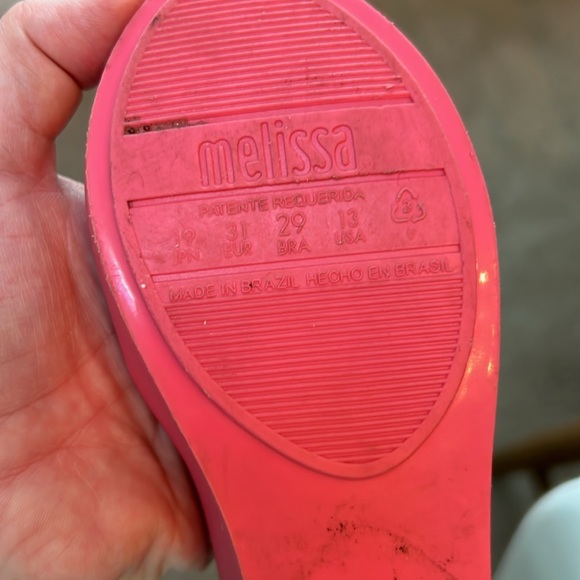 Girls Mel by Mini Melissa Star Flats - Picture 5 of 5